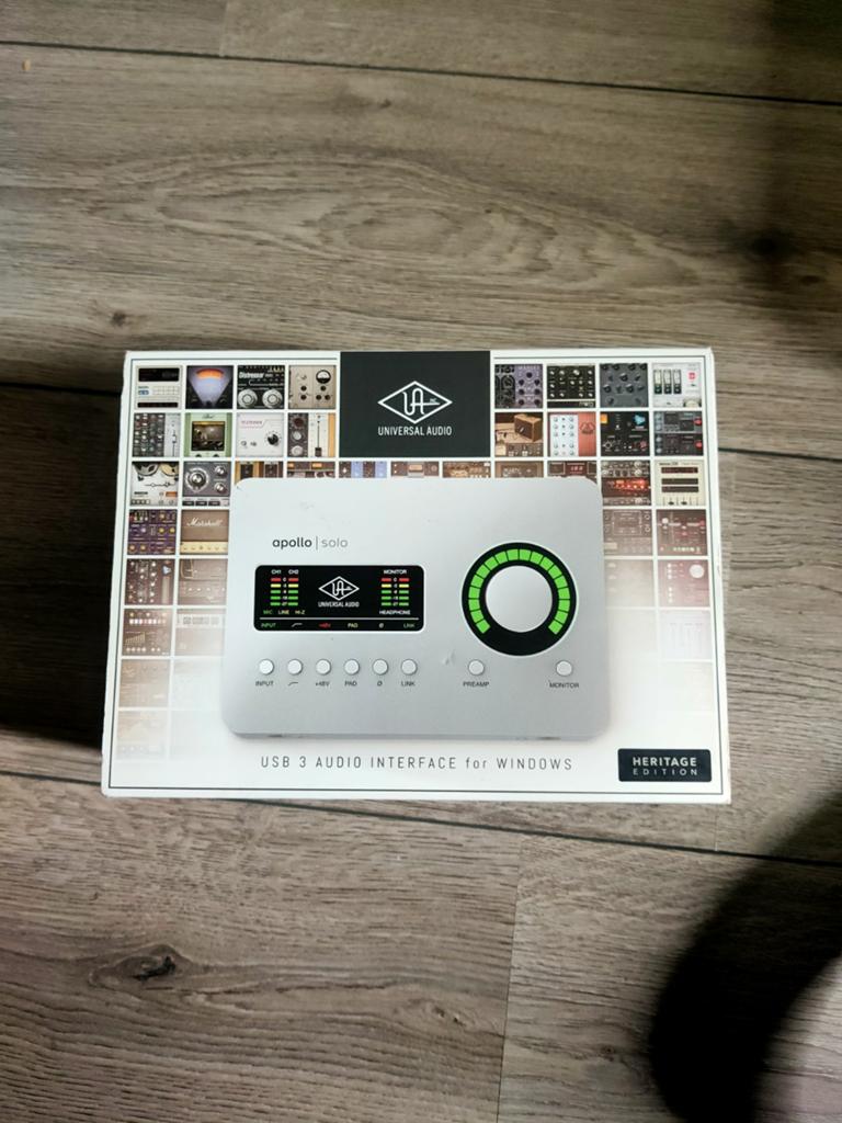 Universal Audio Apollo Solo USB 3 Audio Interface, Ophalen, Zo goed als nieuw