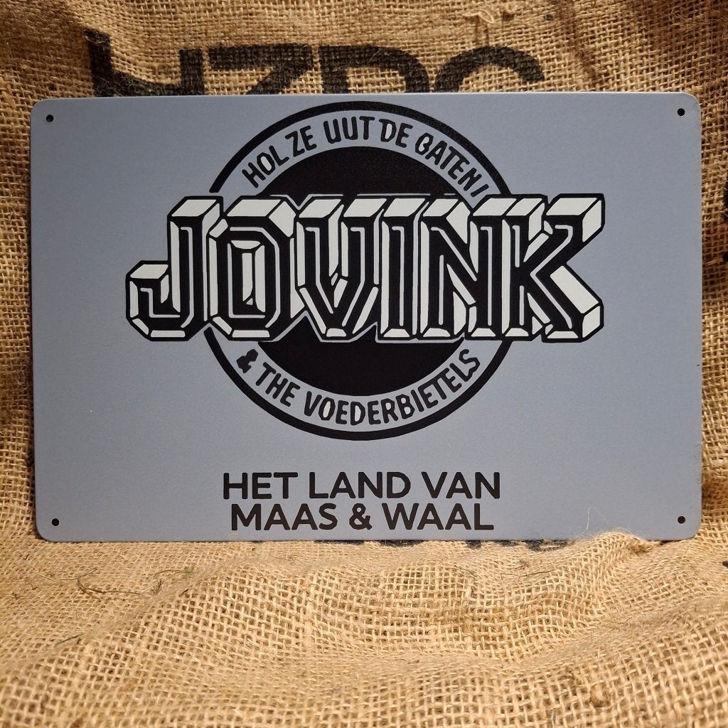 Jovink Maas & Waal - Metalen wandbord, Metaal, 30 cm, Meerkleurig, Nieuw