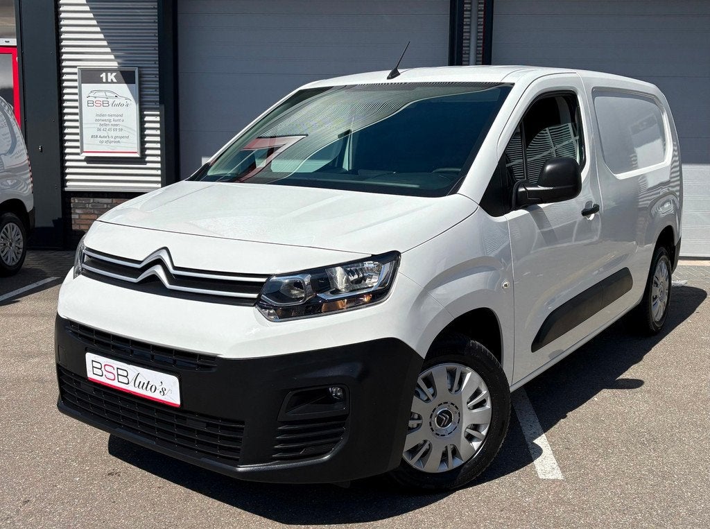 Citroen Berlingo 1.2 PureTech Club Lang Maxi L2H1 Airco Crui, Auto's, Bestelauto's, Bedrijf, Te koop, ABS, Airconditioning, Bluetooth