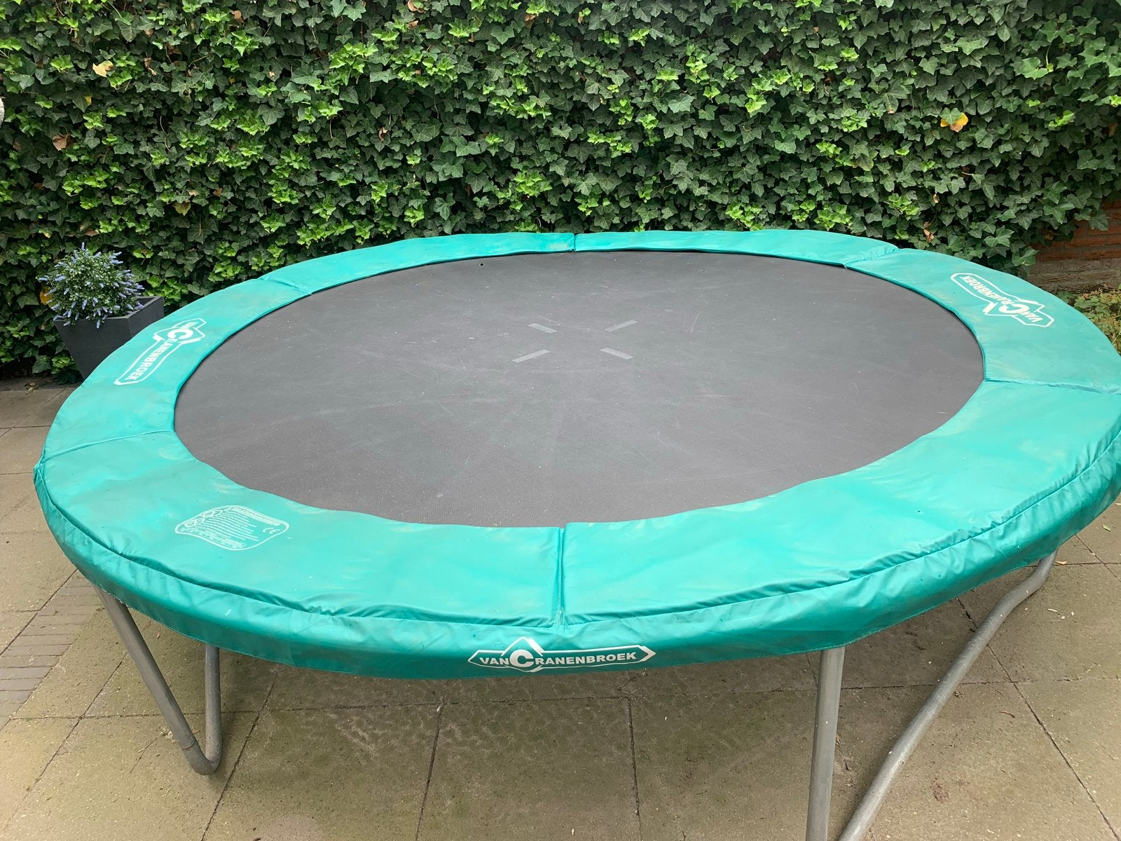 Gratis Trampoline 300 cm met Beschermrand, Ophalen, Gebruikt
