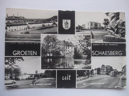 P329 Groeten uit Schaesberg - 1983, Verzenden, 1980 tot heden, Ongelopen, Limburg