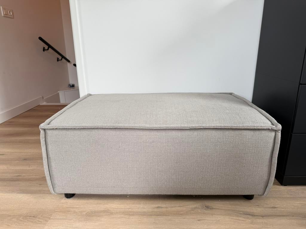 Hocker Sommer BySidde warm grey, Huis en Inrichting, Ophalen, Zo goed als nieuw, Rechthoekig, 125 cm of meer