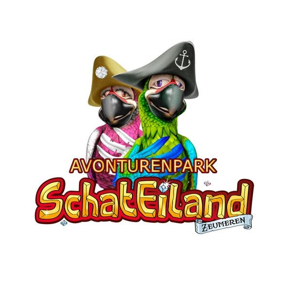 Avonturenpark Schateiland 2e kind gratis, Tickets en Kaartjes, Drie personen of meer, Ticket of Toegangskaart