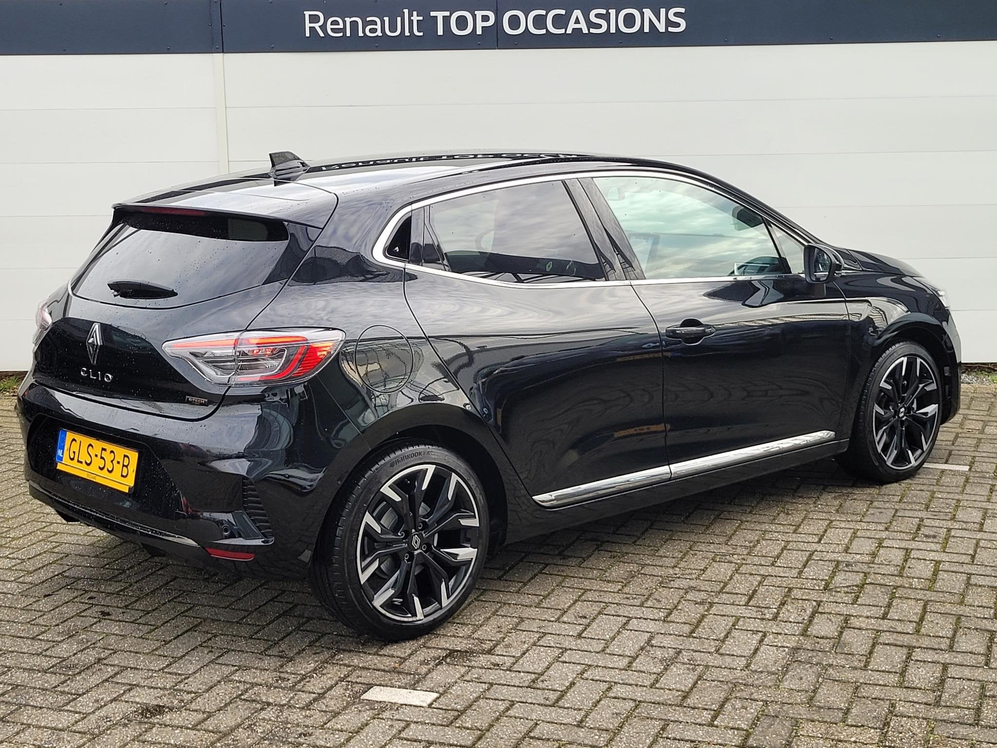 Renault Clio 1.6 E-Tech Full Hybrid 145 techno | Groot Navig, Gebruikt, Met garantie (alle), Leder en Stof, Origineel Nederlands