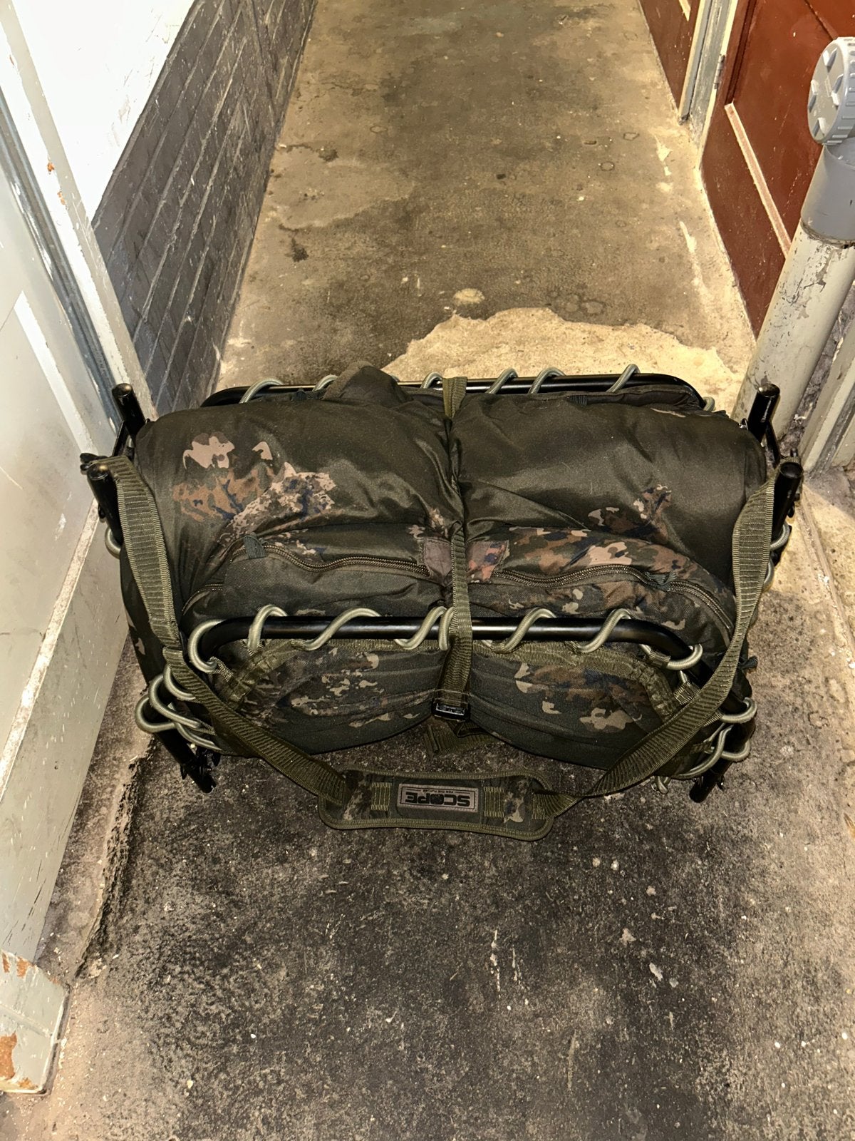 Nash Scope slaapzak/bedchair - Zo goed als nieuw, Ophalen, Zo goed als nieuw, Overige typen