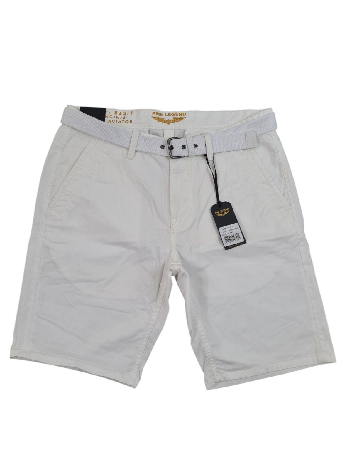 PME Chino Shorts W33 NIEUW JOD3332 JOD3334 Wit, Maat 52/54 (L), New Yorkstraat 50, 1175 RD Lijnden, Overige kleuren, Just Brands B.V.