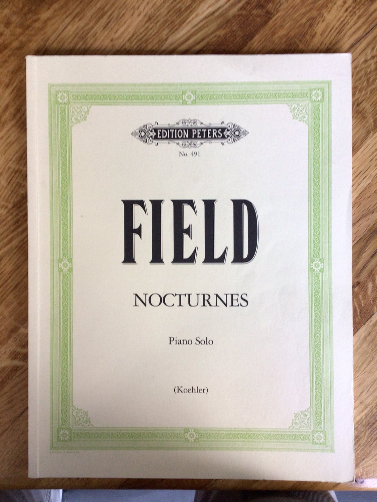 Field, Nocturnes, voor piano, Klassiek, Ophalen of Verzenden, Zo goed als nieuw, Artiest of Componist
