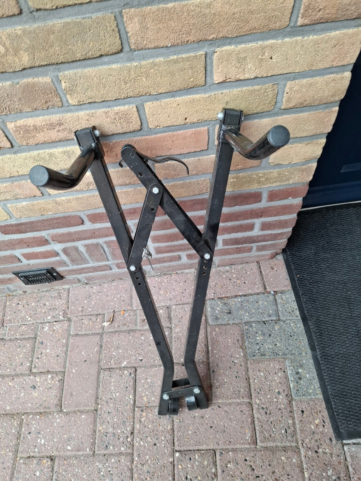 Opvouwbare fietsendrager voor trekhaak, Ophalen of Verzenden, Gebruikt