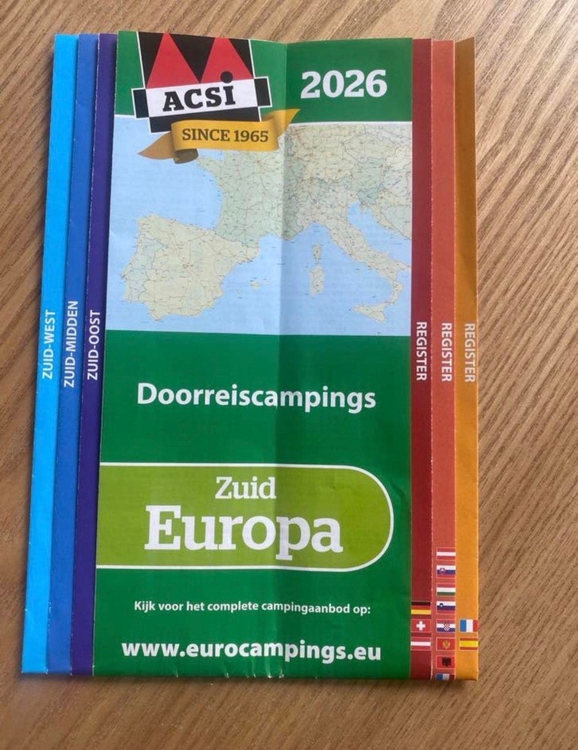 ACSI Doorreiscampinggids Zuid-Europa 2026, Overige merken, Europa, Nieuw, Ophalen of Verzenden