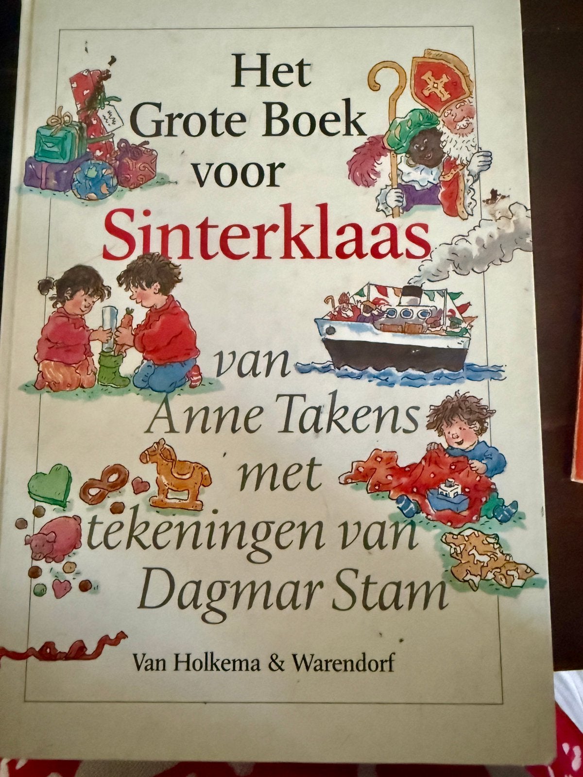 Het grote boek voor Sinterklaas /Kerst, Ophalen of Verzenden, Gelezen