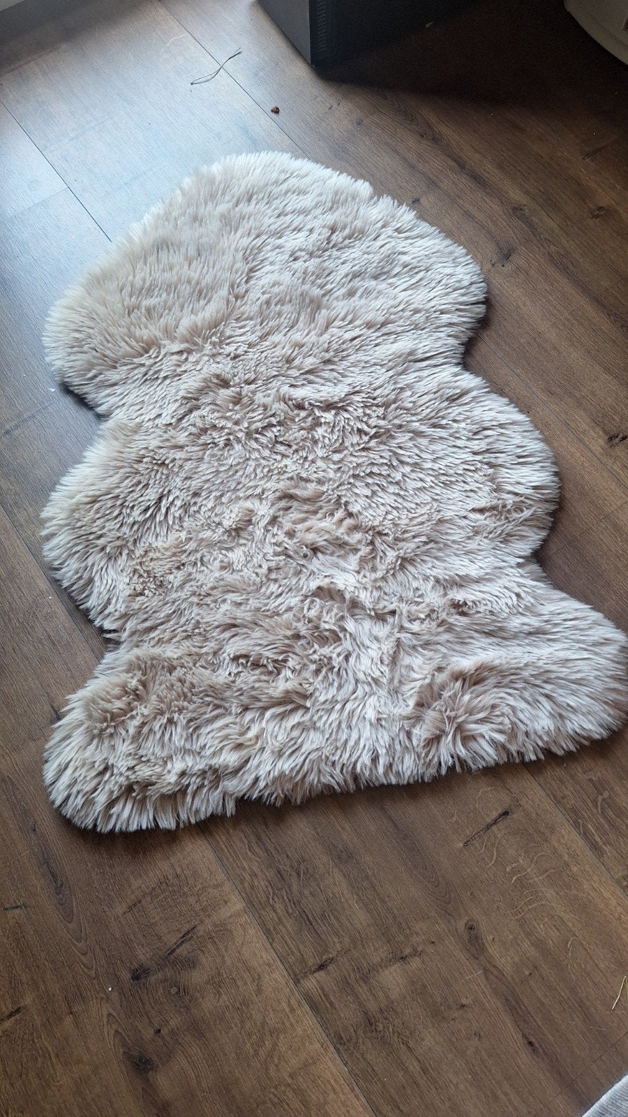 Nep schapenkleed 90x60, Ophalen, Rechthoekig, 50 tot 100 cm, 50 tot 100 cm