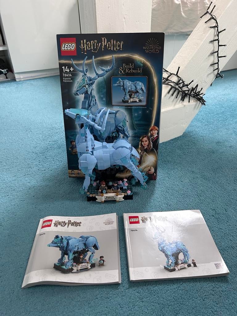 LEGO Harry Potter 76414 Expecto Patronum, Ophalen, Lego, Harry Potter, Zo goed als nieuw