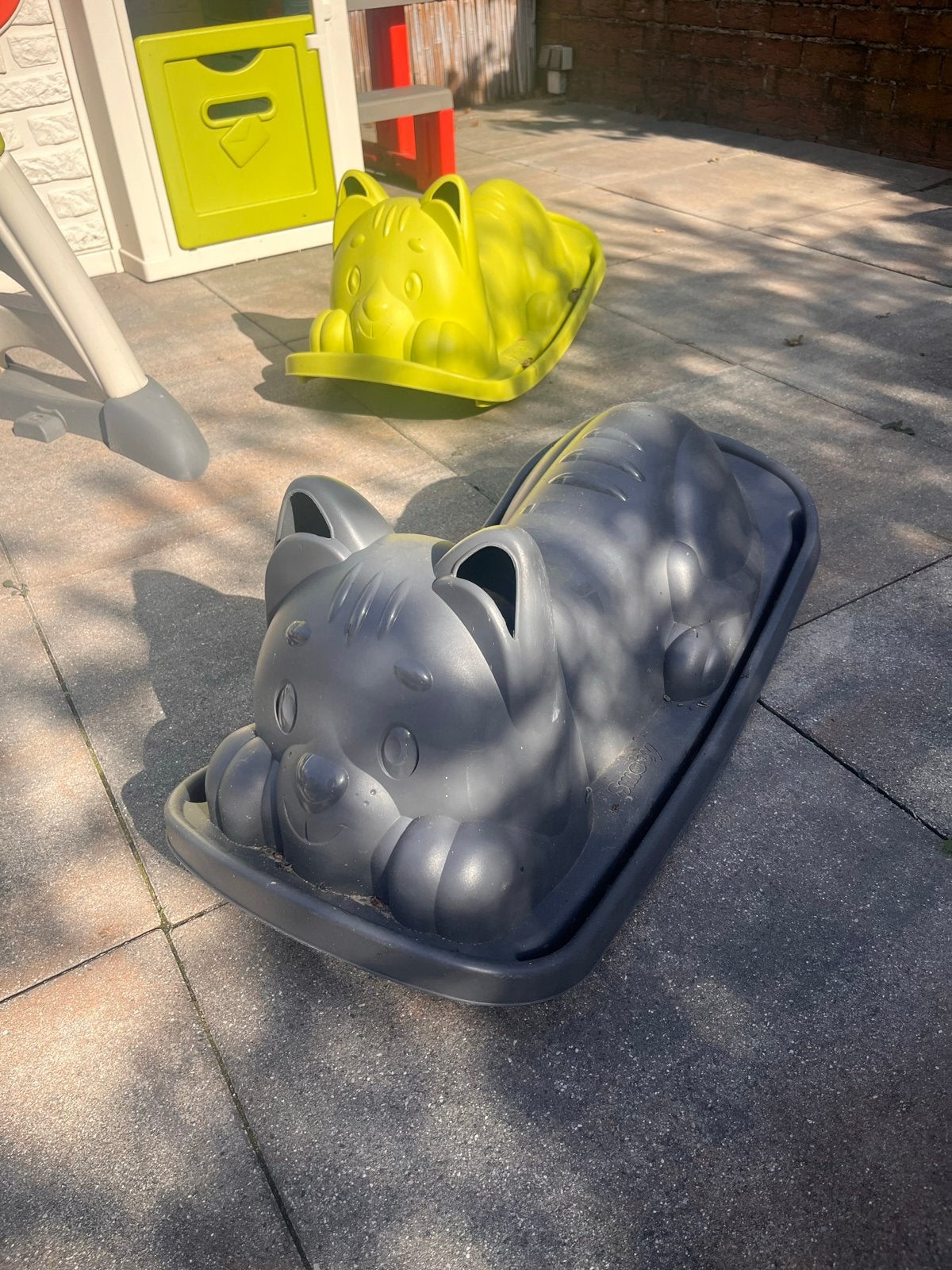 Smoby Cat Rocker Schommelstoel wipwap Grijs, Ophalen, Zo goed als nieuw