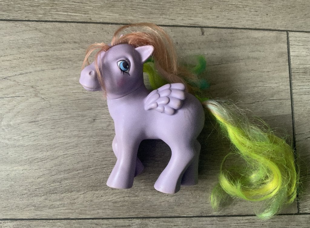 1984 Vintage G1 My Little Pony Tickle Rainbow, Ophalen of Verzenden, Zo goed als nieuw