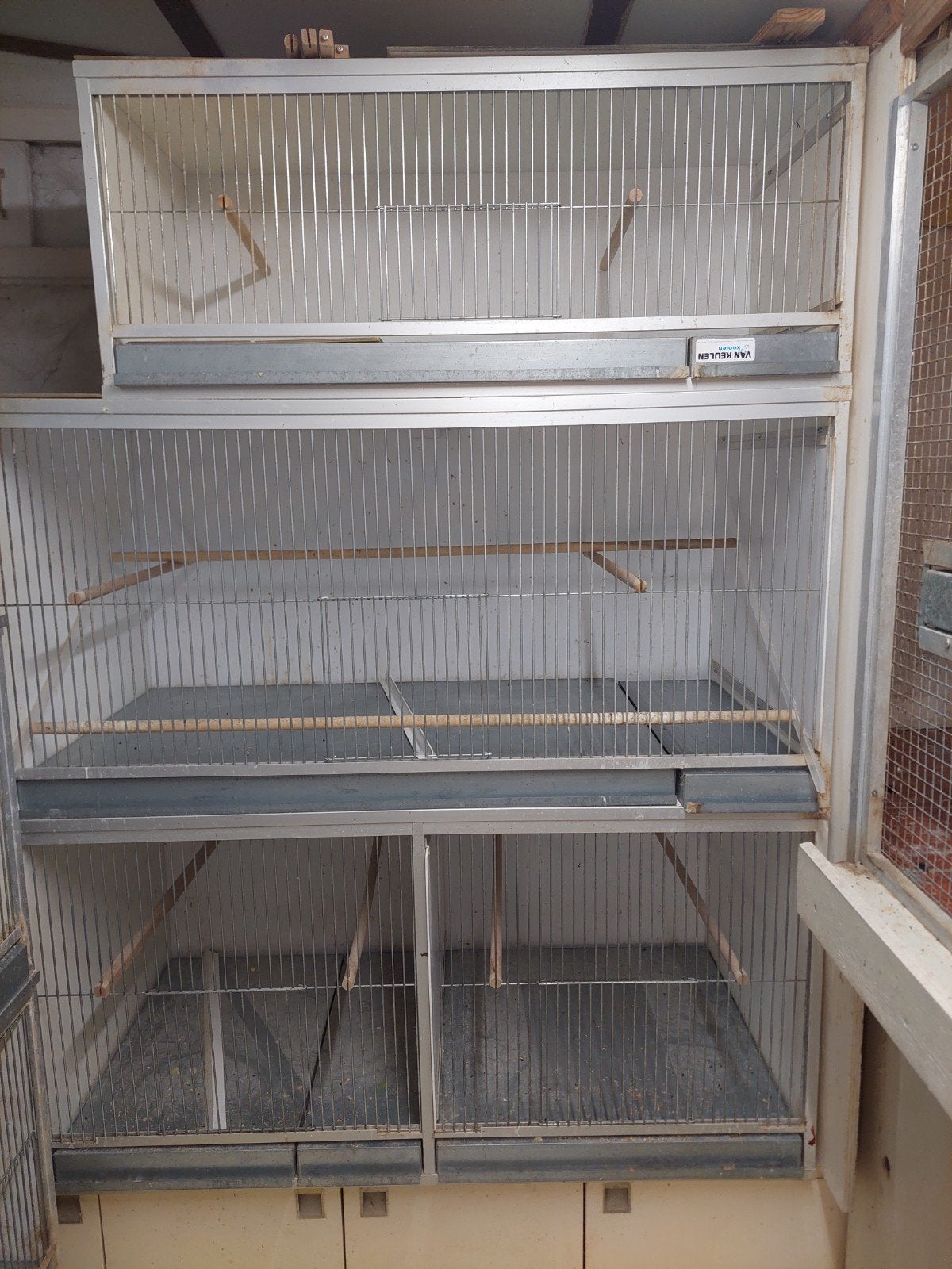 vogelkooien van Keulen, Dieren en Toebehoren, Ophalen, Metaal, Vogelkooi