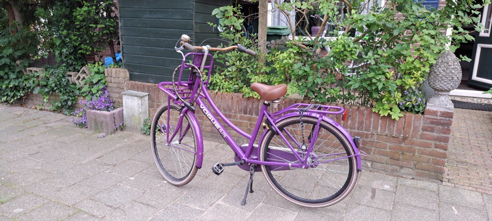 Damesfiets Vogue Elite, Fietsen en Brommers, Fietsen | Cruisers en Lowriders, Ophalen, Gebruikt, Staal