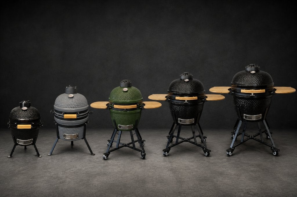 Kamado 13, 15, 18, 22, 24 & 27 inch, Ophalen of Verzenden, Nieuw, Overige, Met accessoires