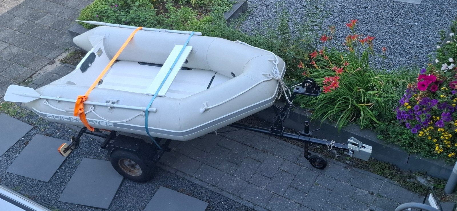 Quicksilver 270 top staat rubberboot, Ophalen of Verzenden, Zo goed als nieuw, Overige typen