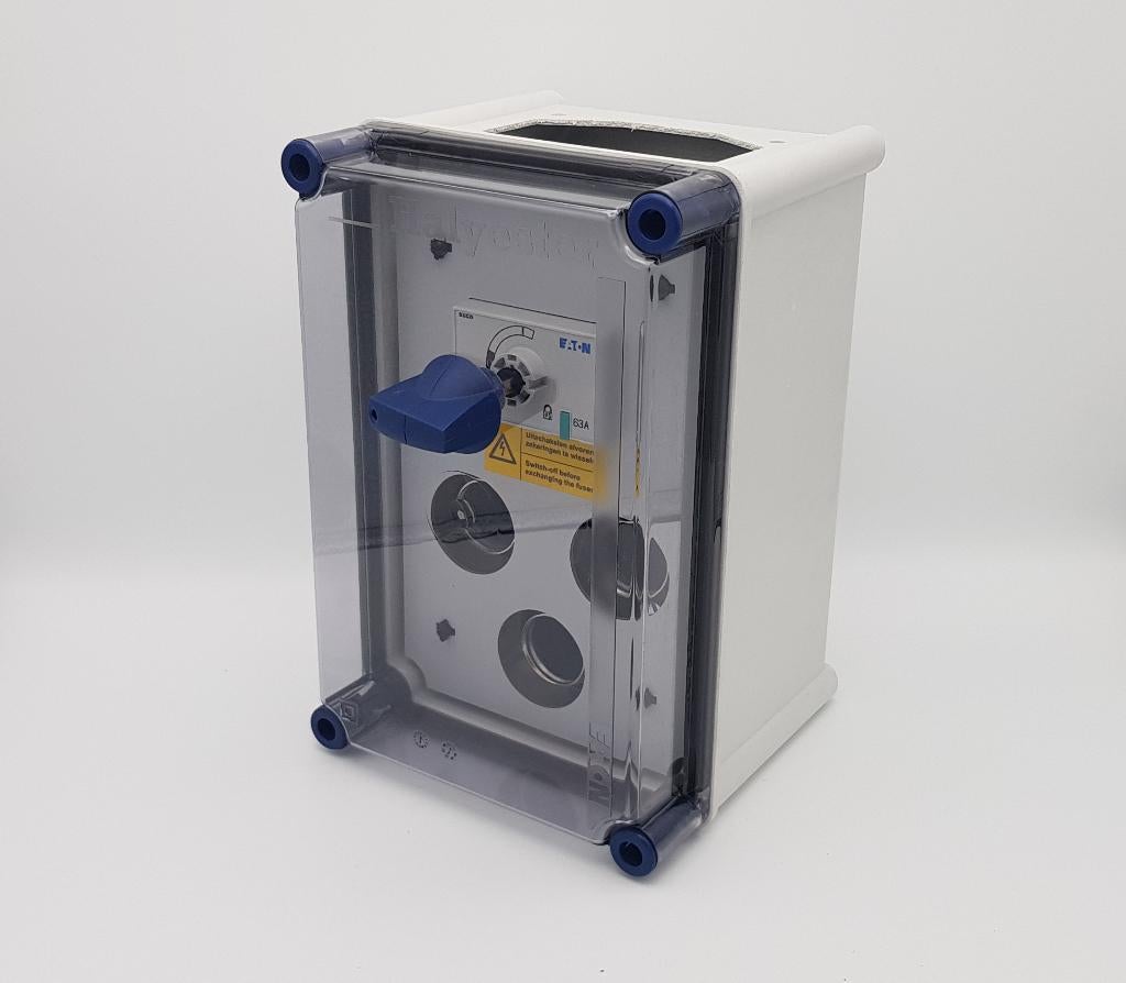 Eaton Halyester Schakelveilighedenkast SRDH63/4 63A (1x), Onbekend, Ophalen of Verzenden, Zo goed als nieuw, Onbekend
