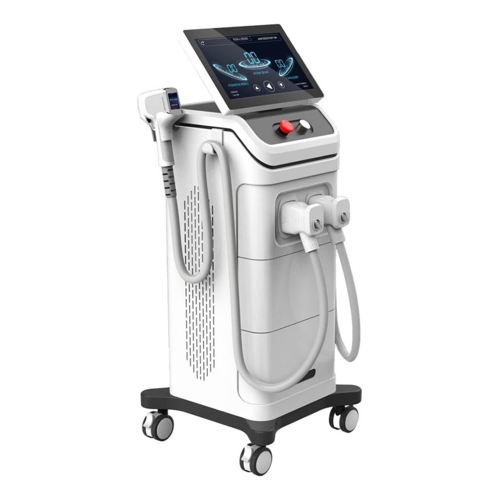 Diode laser duo pro ice 4wave - laserontharings apparaat, Witgoed en Apparatuur, Persoonlijke-verzorgingsapparatuur, Ophalen, Nieuw