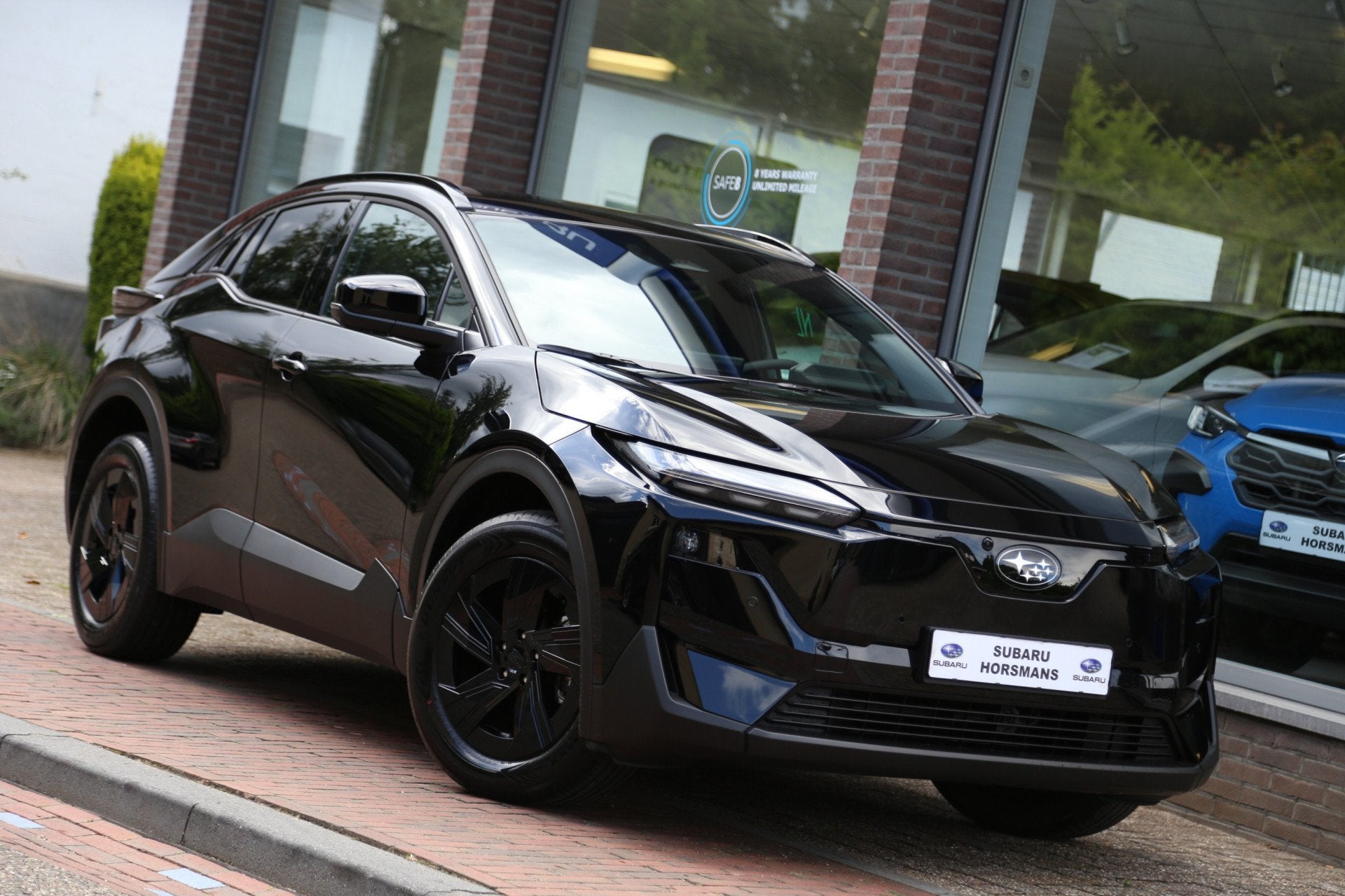 Subaru Uncharted 2E-xcite+ 77 kWh Leer Navi 360view Harman K, Gebruikt, Overige modellen, Met garantie (alle), Zwart
