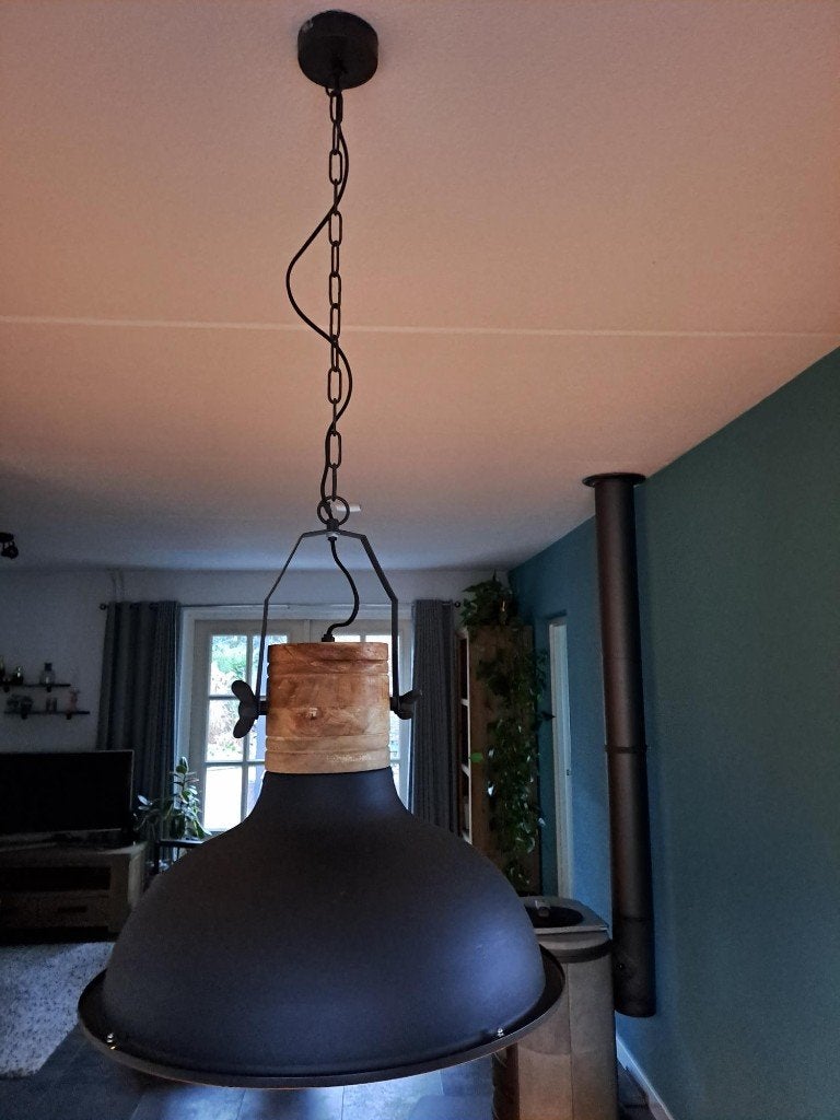 tafellamp, Ophalen, Zo goed als nieuw, Hout, Minder dan 50 cm