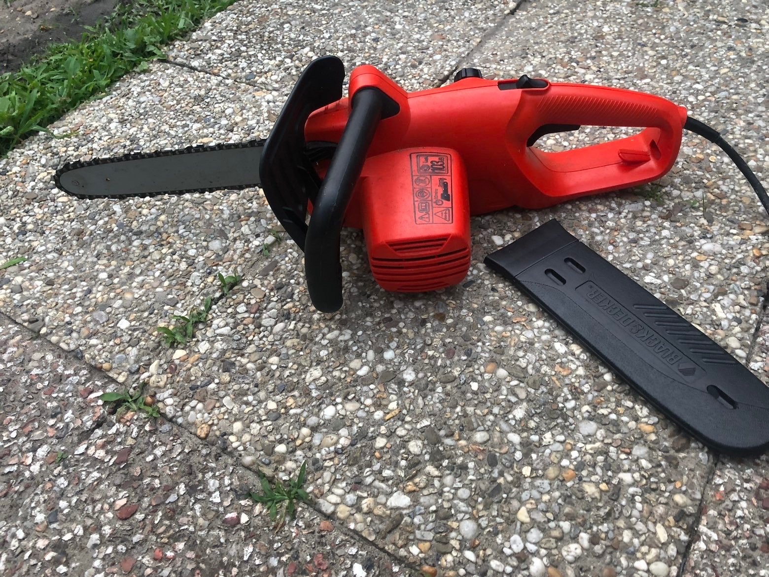 Black & Decker elektrische kettingzaag, Ophalen, Gebruikt, Zaag, Overige merken