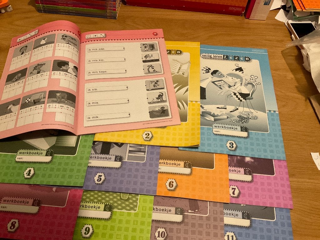 Veilig leren lezen- werkboekjes maanversie, Ophalen of Verzenden, Nieuw, Overige niveaus, Nederlands
