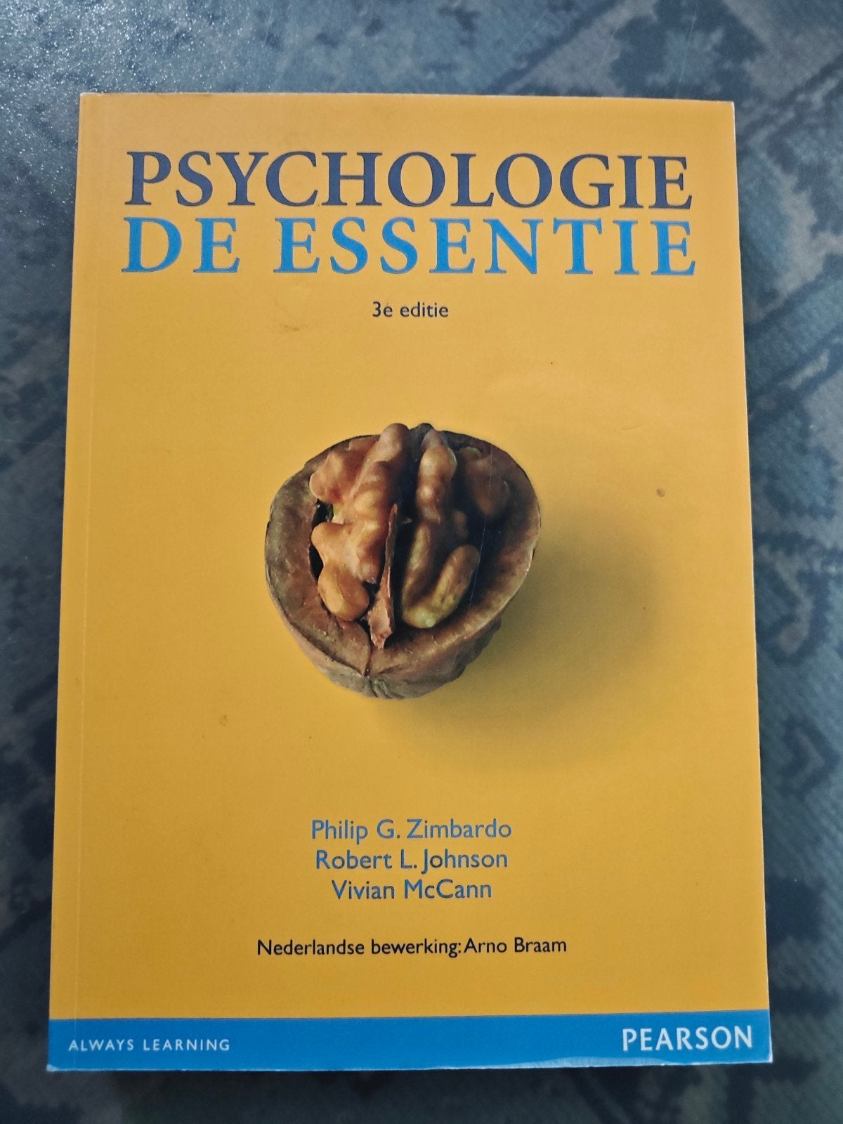 Psychologie de Essentie - 3e editie - Zimbardo, Boeken, Zo goed als nieuw, Gamma, Philip G. Zimbardo, Robert L. Johnson, Vivian McCann