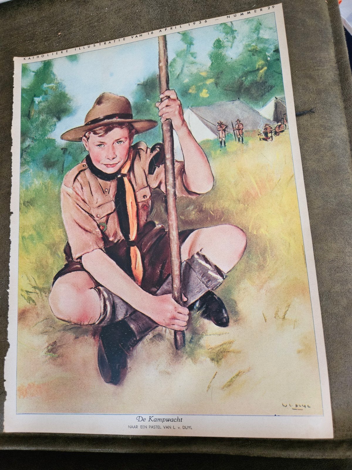 De Kampwacht - Katholieke Illustratie 1936, Ophalen of Verzenden, Gebruikt, Boek of Tijdschrift
