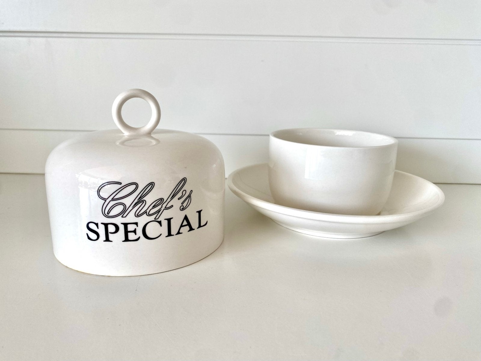 Riviera Maison Chef's Special kom met deksel, Overige merken, Keramiek, Overige typen, Ophalen of Verzenden