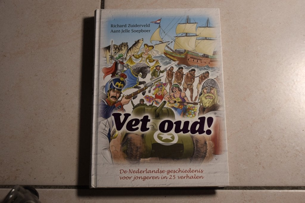 Vet Oud! De Nederlandse geschiedenis jongeren in 25 verhalen, Ophalen of Verzenden, Zo goed als nieuw, Fictie algemeen