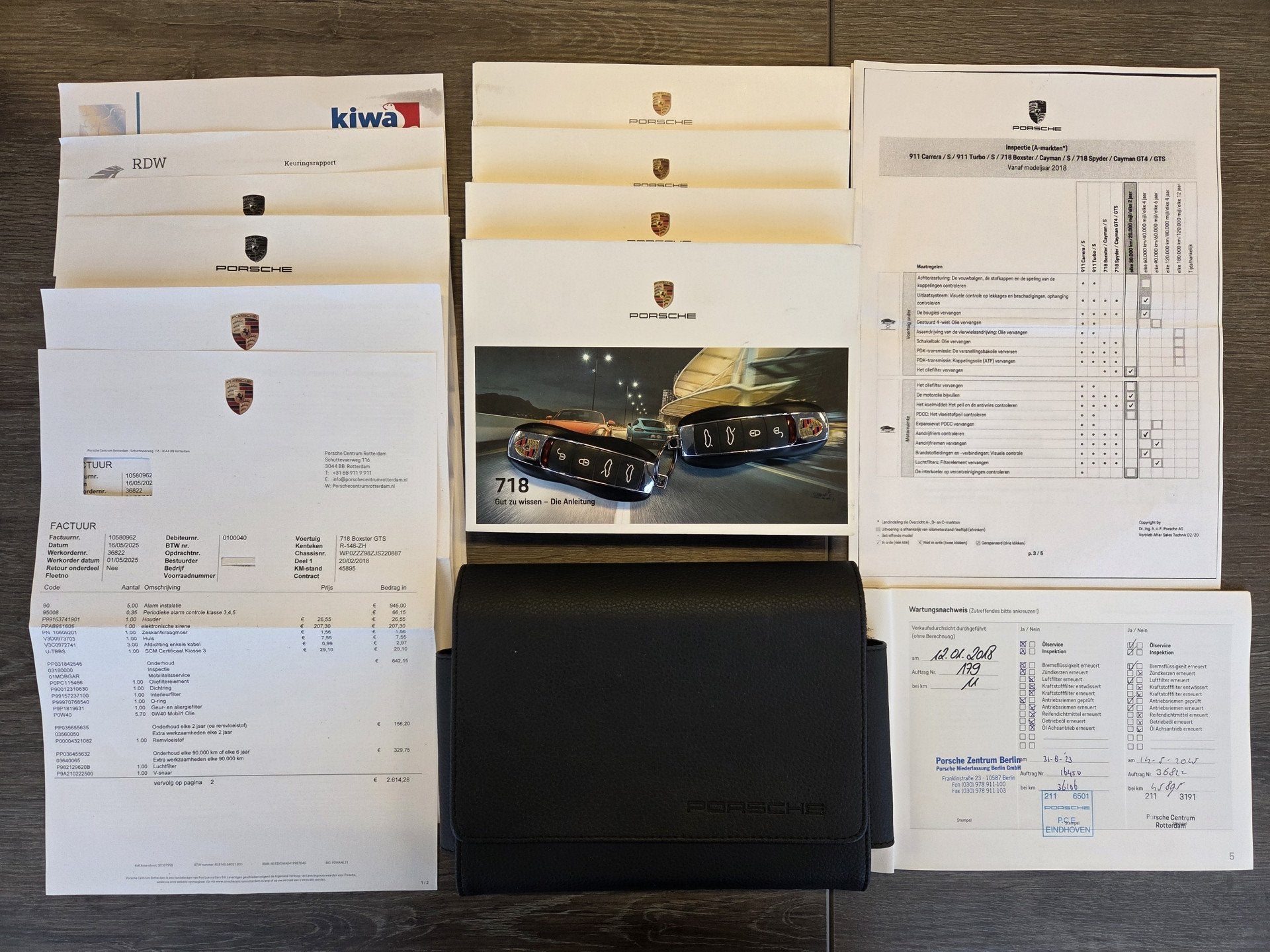 Porsche 718 Boxster 2.5 GTS Sportchrono|Sportuitlaat|Apple c, Automaat, 12 maanden, Gebruikt, Bedrijf