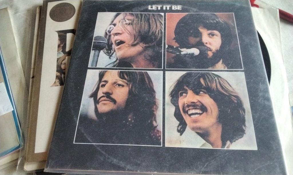 The Beatles Let It Be Pressing Chile 1970 Collector Album, Gebruikt, Ophalen of Verzenden, 12 inch, Poprock