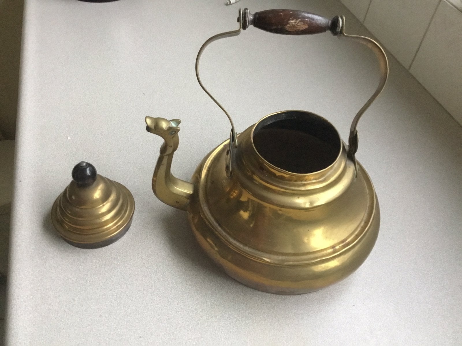 Koperen  ketel  en meer dan 100 jaar oud, Antiek en Kunst, Antiek | Koper en Brons, Ophalen
