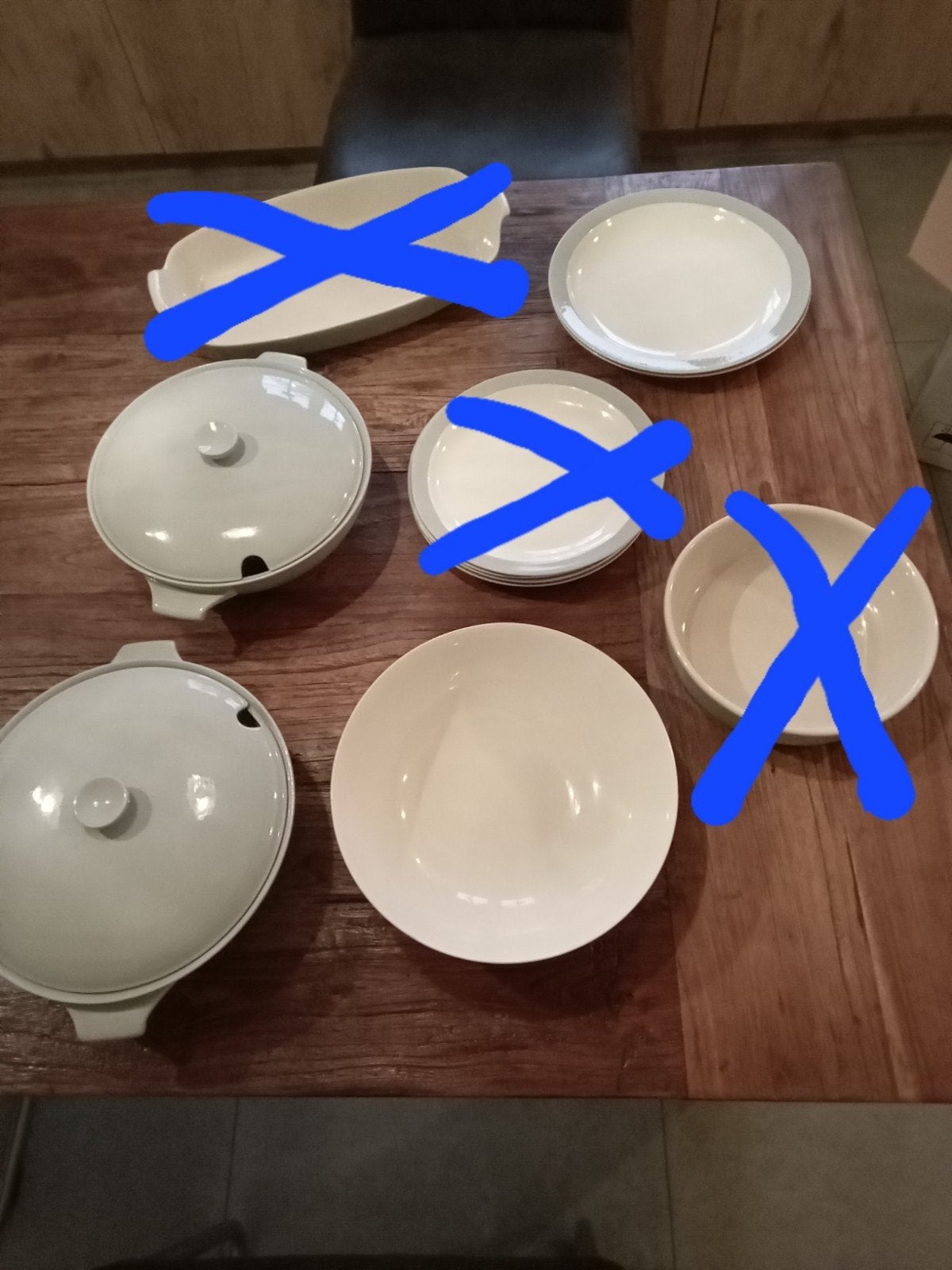 Petrus regout pastelblauw serviesdelen, Huis en Inrichting, Gebruikt, Overige merken, Overige typen, Ophalen of Verzenden