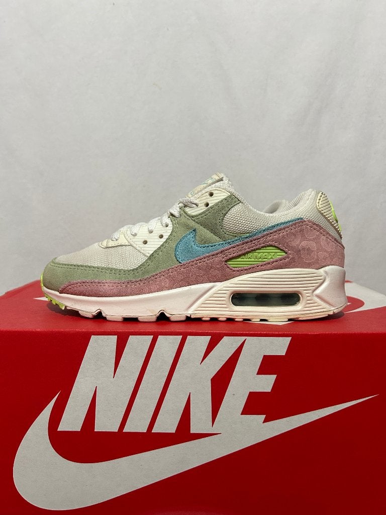 ALS NIEUW! Maat 37,5 - Nike Air Max 90 Easter Leopard