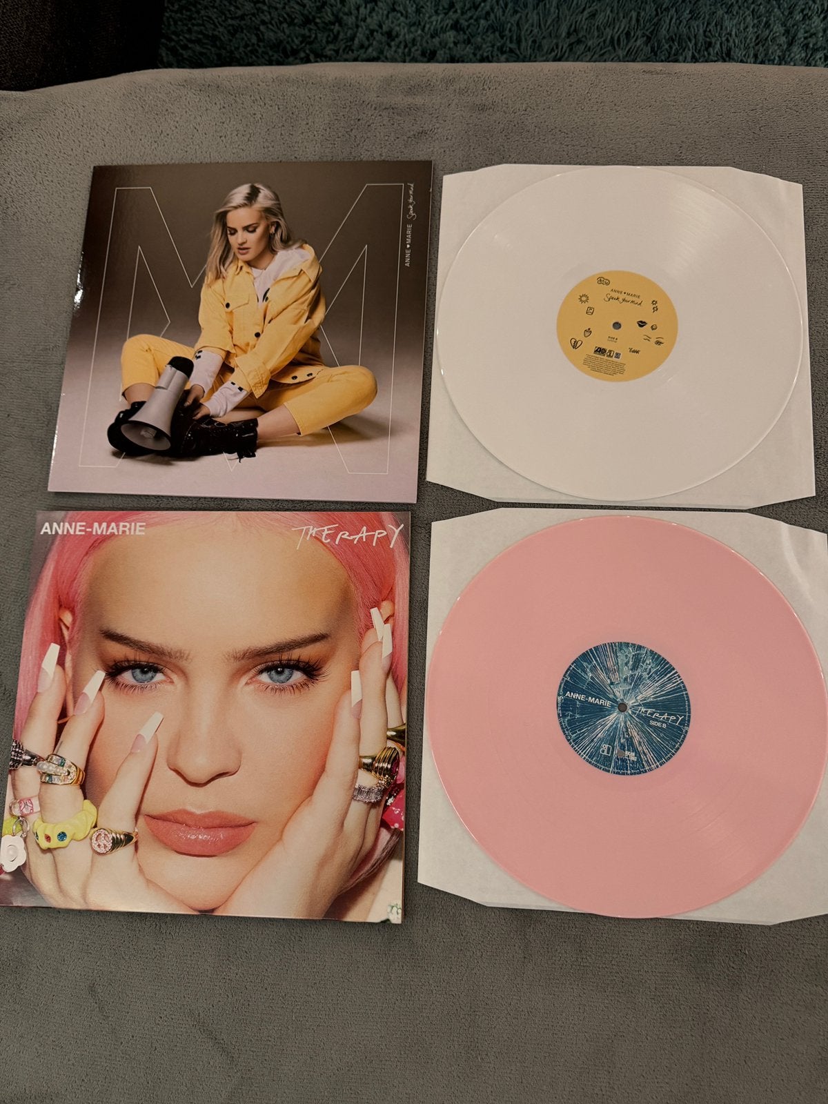 2x Anne-Marie Vinyl, Ophalen of Verzenden, Zo goed als nieuw, 12 inch