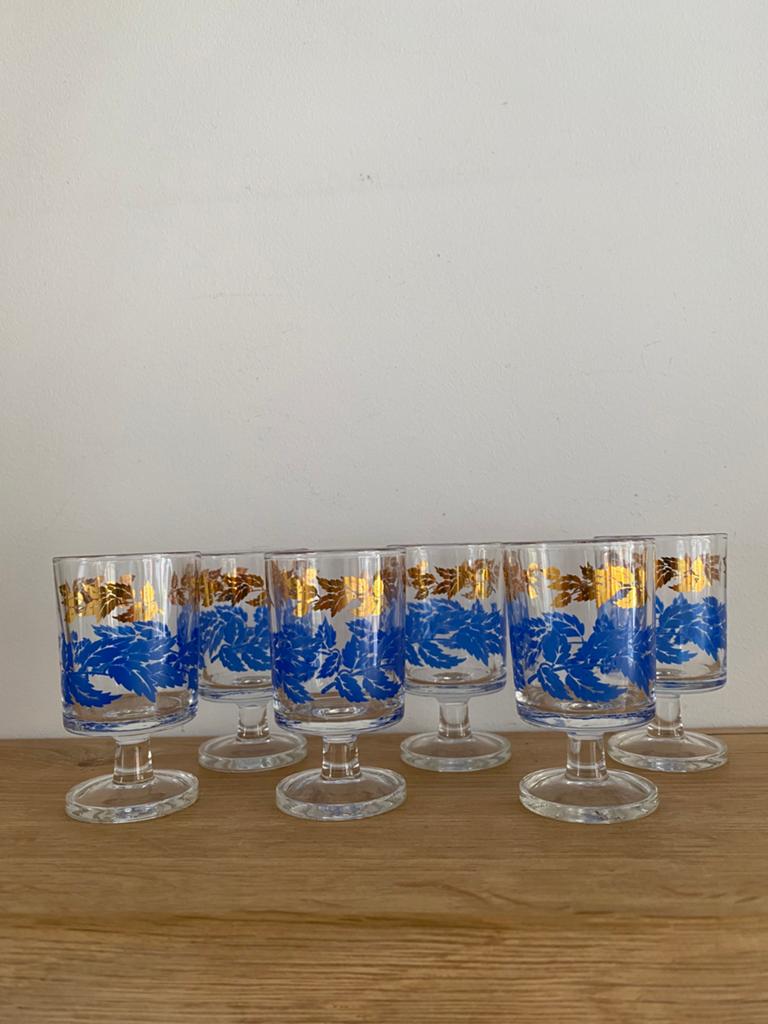 Vintage Luminarc glazen, Verzamelen, Glas en Borrelglaasjes, Ophalen of Verzenden