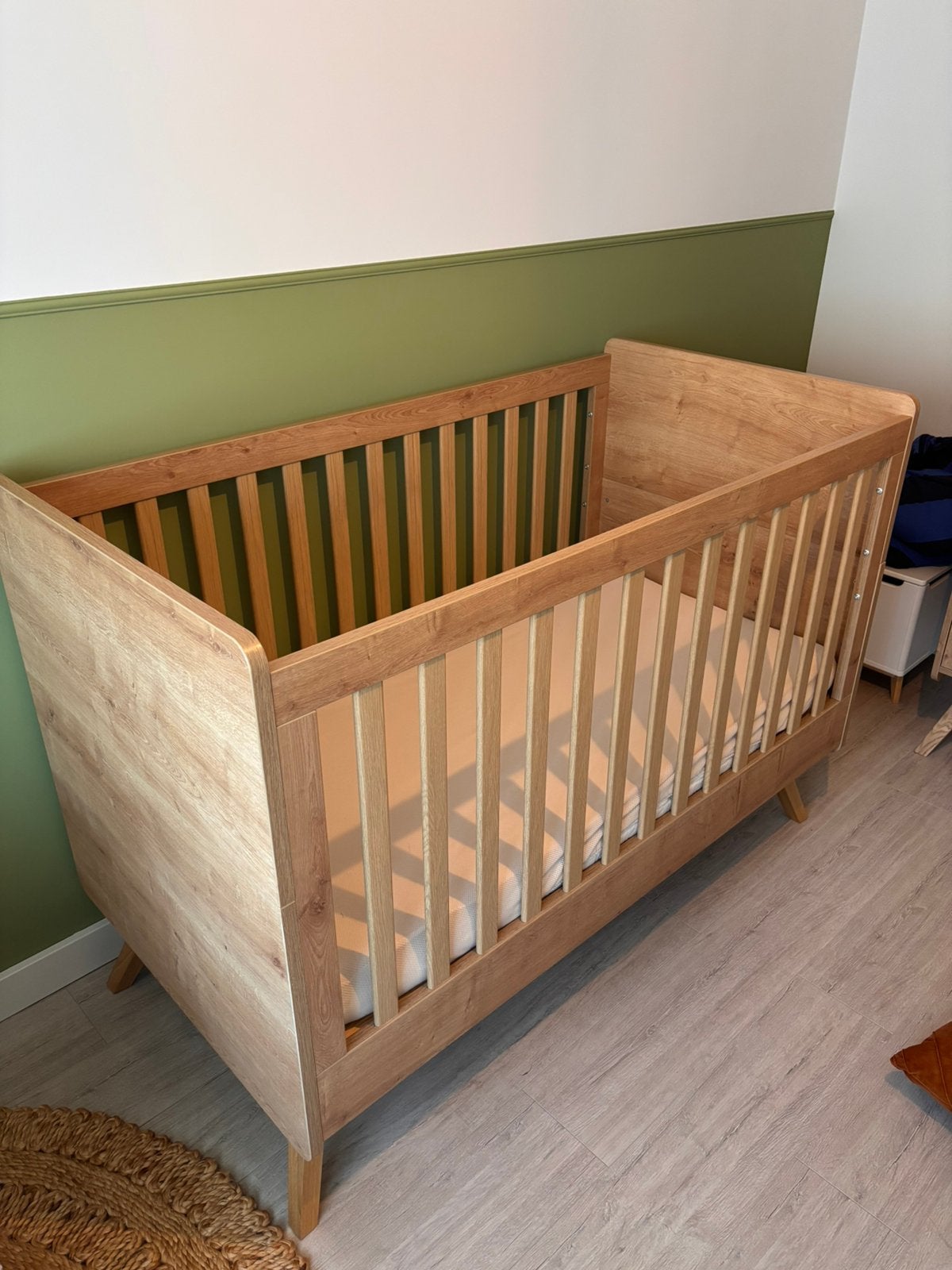 Doorgroeiledikant Petit Amelie 140x70, Ophalen, Zo goed als nieuw, Ledikant