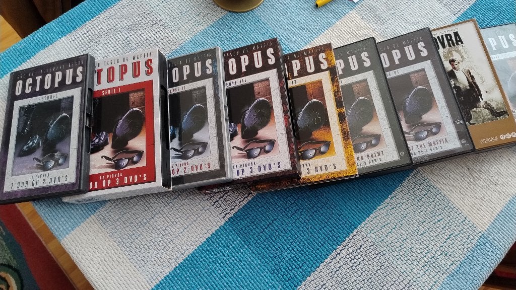 La piovra DVD's, Ophalen, Gebruikt, Complete serie, Misdaad