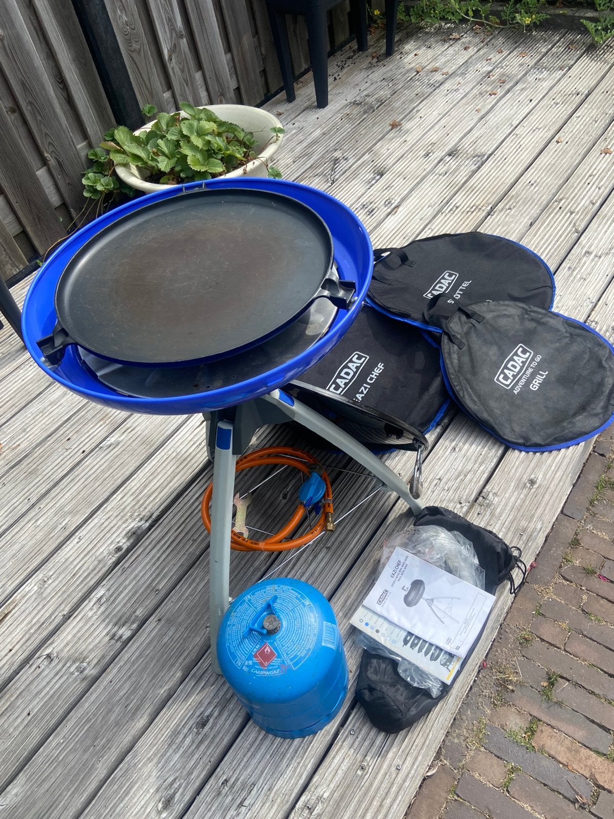 Cadac scottelbraai, Tuin en Terras, Gasbarbecues, Ophalen, Gebruikt