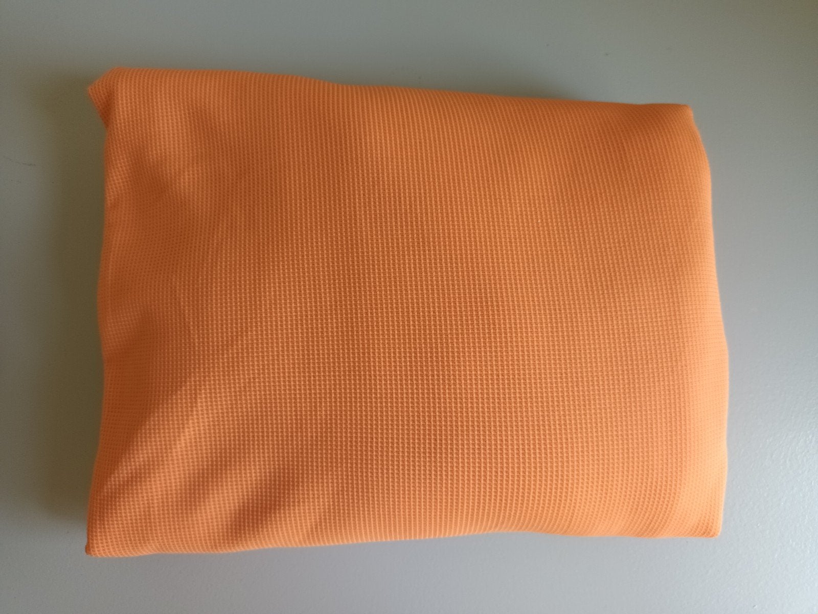 Oranje elastische lap stof ong 148 x 133 cm, 120 cm of meer, Oranje, Ophalen of Verzenden, Zo goed als nieuw