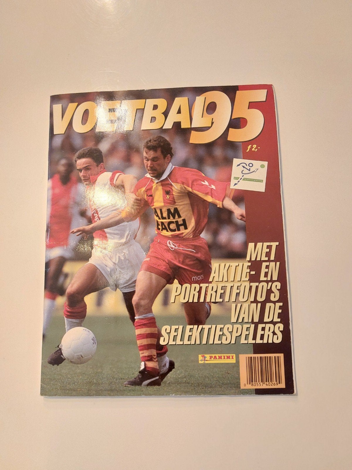 Panini Voetbal 95 Album - Compleet met Ronaldo sticker, Verzamelen, Ophalen of Verzenden