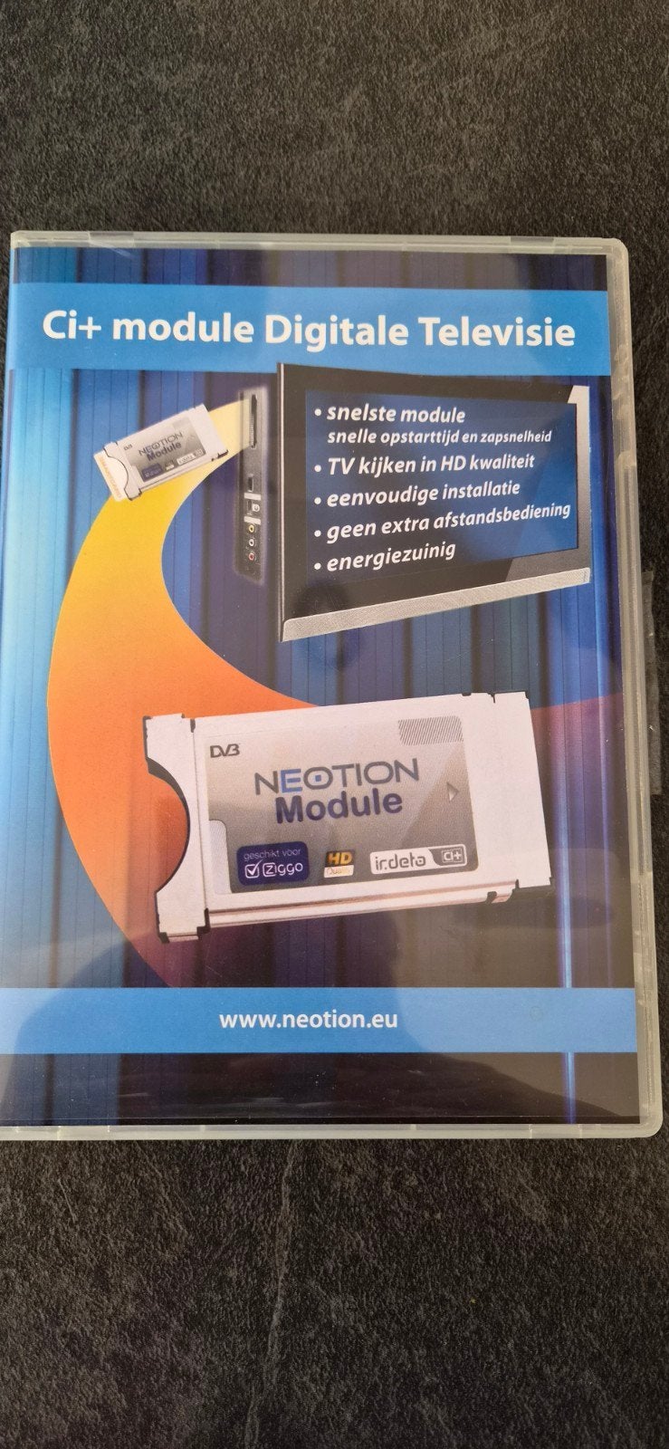 Neotion CI+ Module Digitale Televisie Ziggo HD Irdeto, Ophalen of Verzenden, Gebruikt
