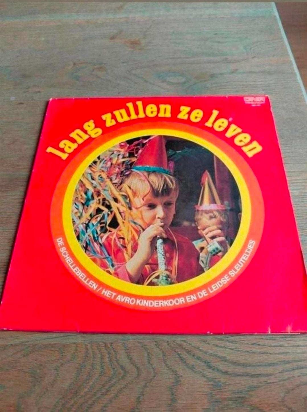 Het Kinderkoor Lang zullen ze leven vinyl, Cd's en Dvd's, Vinyl | Nederlandstalig, Ophalen of Verzenden, Gebruikt, Levenslied of Smartlap