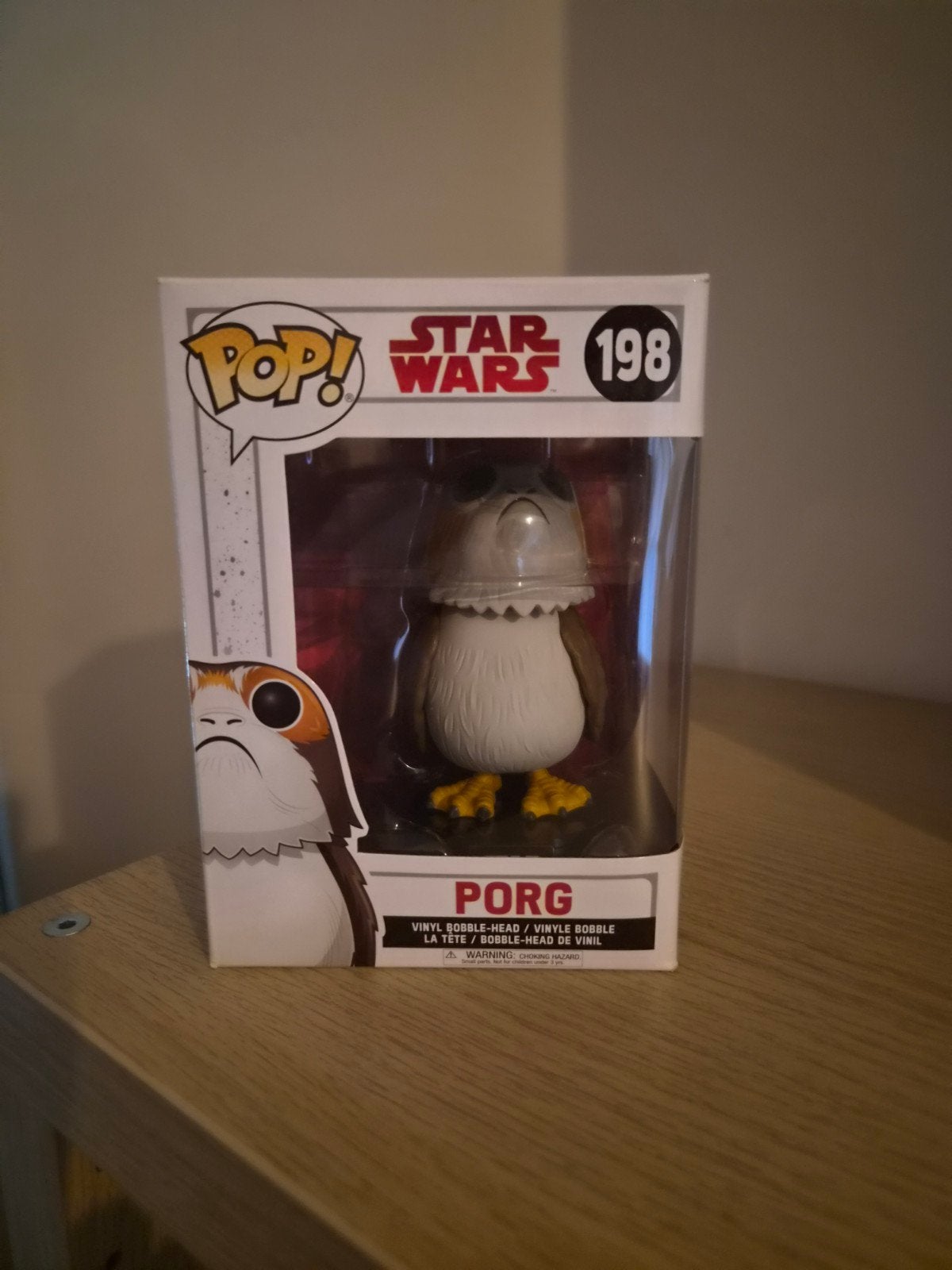 Funko Pop! Star Wars Porg #198 - Zo goed als nieuw, Ophalen of Verzenden, Nieuw, Actiefiguurtje