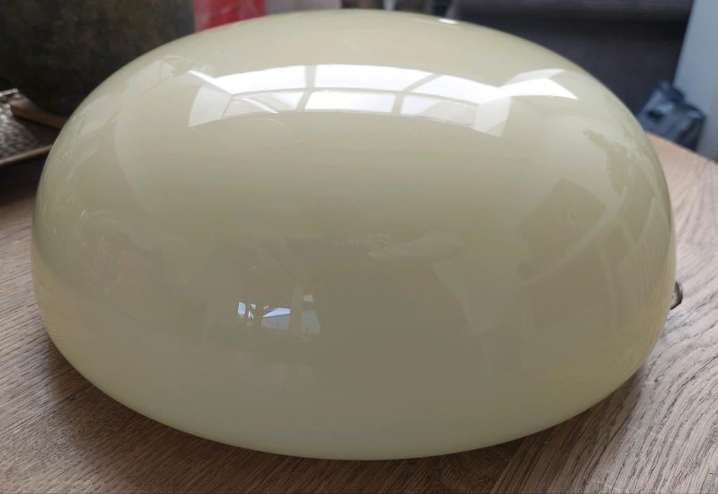 Gispen plafonnière plafondlamp mushroom-kap antieke lamp, Huis en Inrichting, Ophalen of Verzenden