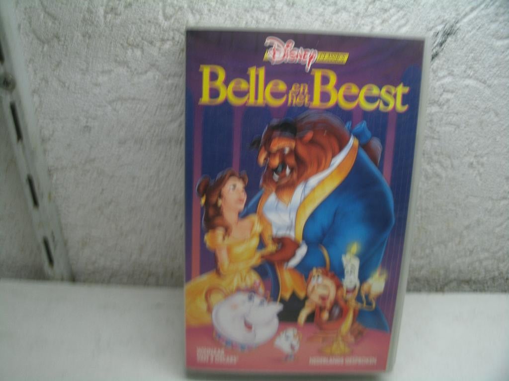 vhs 197A BELLE EN HET BEEST NED GESPR, Cd's en Dvd's, VHS | Kinderen en Jeugd, Alle leeftijden, Ophalen of Verzenden, Gebruikt