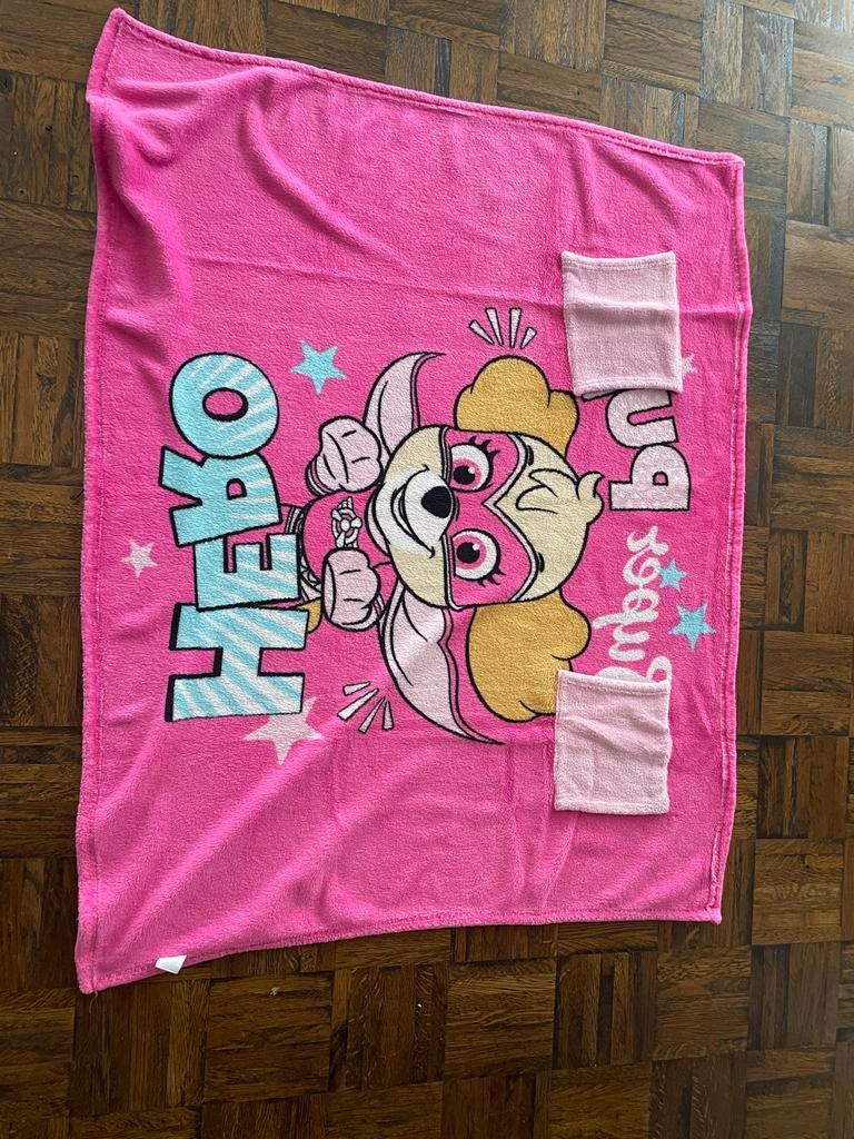 Paw Patrol Skye Plaid / Cape - 94 x 124 cm, Ophalen of Verzenden, Gebruikt